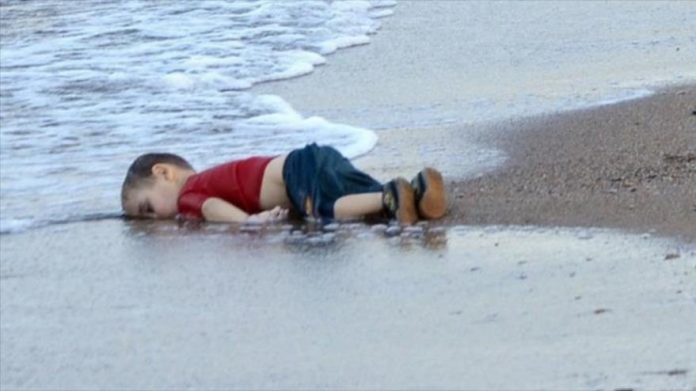 Aylan Kurdi triste muerte del sueño europeo.