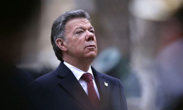 presidente Santos proceso de paz
