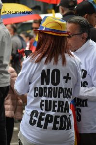 El mensaje de la oposición en sus marchas contra Petro 39