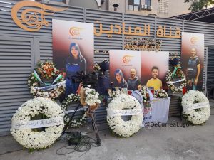Homenajes a periodistas asesinados en el Líbano 5