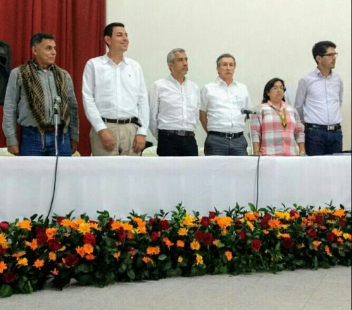 Acto por la paz, en Catatumbo