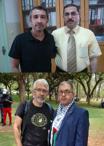 Con Basem Naim de Hamas, 2008 y 2023