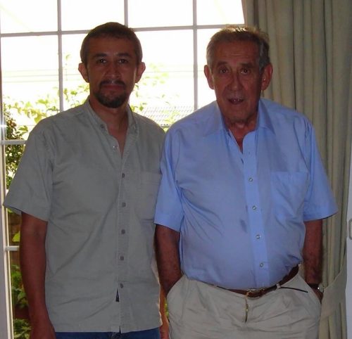 Con Francisco Rubio Llorente