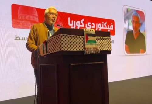 Con la diáspora palestina