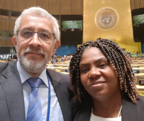 En la ONU, con Francia Márquez