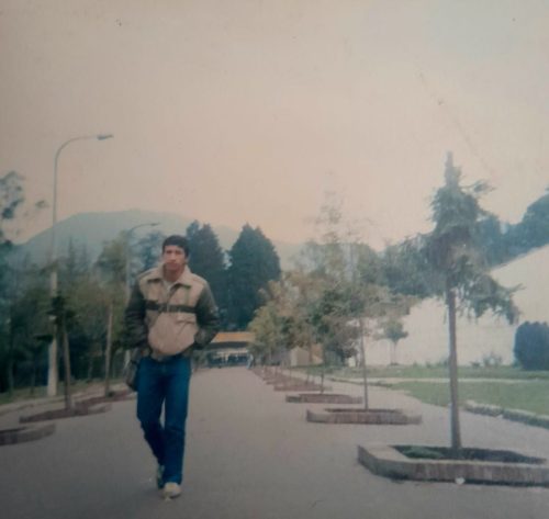 En la Universidad Nacional, 1987