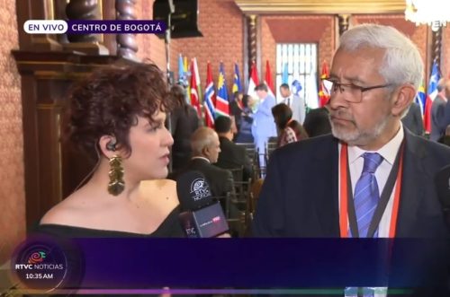 Entrevista para RTVC con Sonalys Borregales