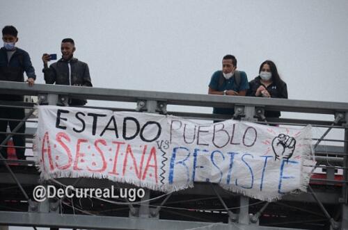 GALERÍA | La Primera Línea en el paro nacional